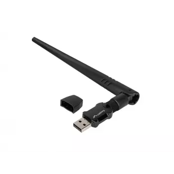 LANBERG NC-0900-WIE USB 2.0 belaidis tinklo adapteris, Dual Band AX900, 1 išorinė antena
