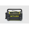 Nešiojamas radijo imtuvas Muse M-928 BTY su skaitmeniniu FM derintuvu, 20W, USB-C, juodai geltonas