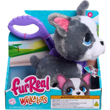 furReal Walk-a-Lots prancūzų buldogas, žaidimo figūrėlė