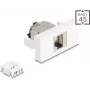 Delock 90905 Easy 45 modulis RJ45 lizdas į LSA, Cat.6A STP