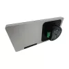 Dvigubo valdymo skydelis Shelly Wall Display X2 WiFi/BLU (sidabrinis) + BLU H&T