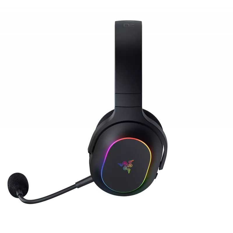 Razer Barracuda X Chroma belaidė ausinė viršutinė juoda