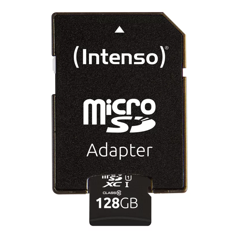 „Intenso“ 128GB microSDXC UHS-I Class 10 atminties kortelė