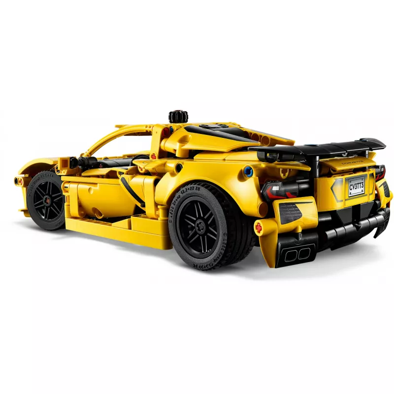 LEGO Technic Corvette Stingray 42205 2-in-1 kabrioletas ir kupė modelis, 732 detalės, 80×270×140 mm