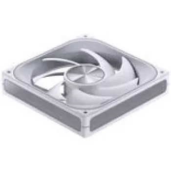 140 mm ventiliatorius Jonsbo ZA-140W PWM ARGB, baltas, Infinity Mirror