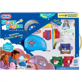 Little Tikes Story Dream Machine su pasakų kolekcijos grotuvu