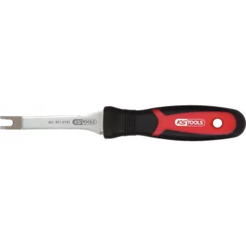 Pravirtuvas (klipų ištraukiklis) KS Tools 911.8191 U‑forma 230 mm lenktas siauras