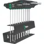 Atsuktuvų rinkinys Wera 454/10 HF Imperial 2 – 10 dalių precizinis atsuktuvų rinkinys, imperiniai (coliai) dydžiai