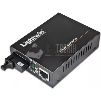 Lightwin WDM keitiklis 100Base-LX, vienmodis, 20 km (LWC-10/100-SF-S20-B)