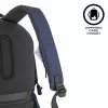 Kuprinė XDDESIGN Bobby Soft su 15,6 col. nešiojamojo kompiuterio skyriumi, 16 L, tamsiai mėlyna, PET