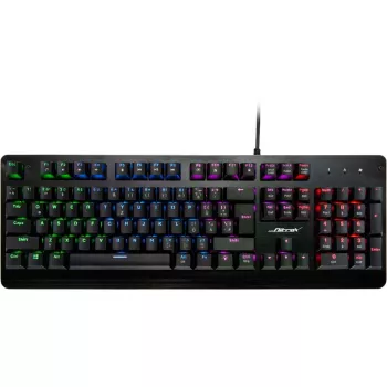 Klaviatūra Inter-Tech NK-2000ME USB QWERTZ Juoda (88884100)
