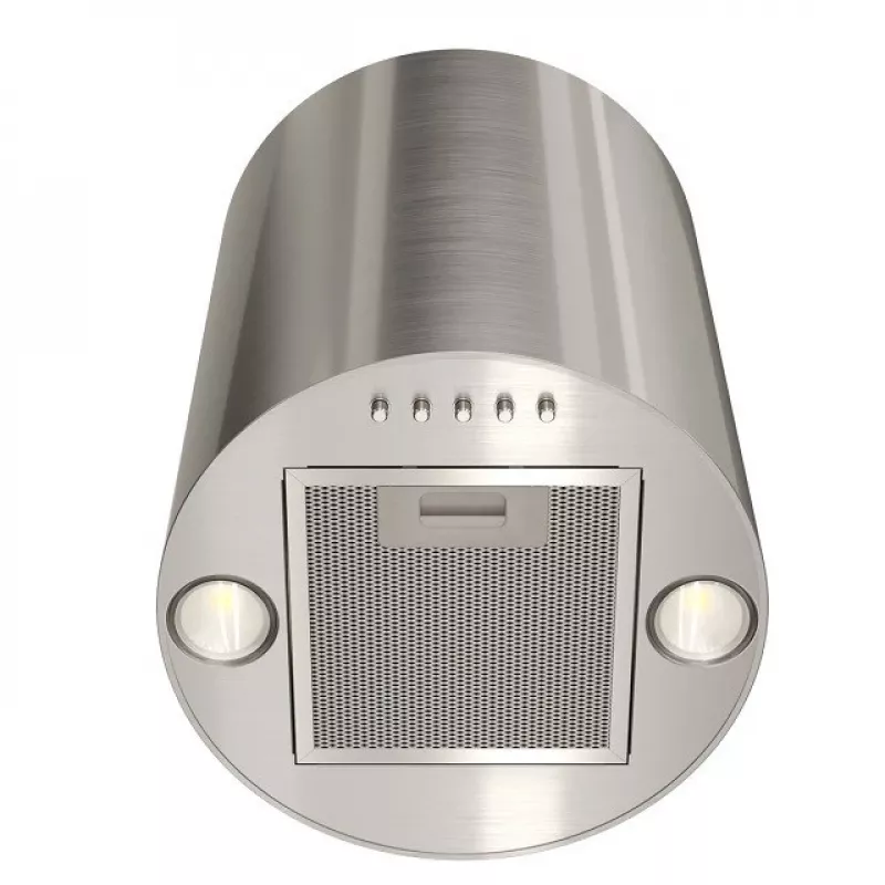 Gartraukis MAAN Elba Mini WPB 431 Satin, plieninis korpusas, 400 mm aukštis, Ø310 mm, 120–300 m³/h, elektroninis valdymas