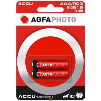 AgfaPhoto Power 1000 - Įkraunama baterija 2 x AAA - NiMH