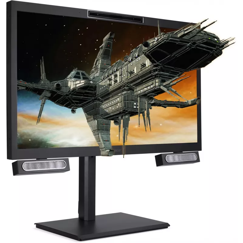 Monitorius Acer SpatialLabs View Pro 27 (ASV27-2P) 27'' 4K (3840x2160), 160Hz, 5ms, be akinių 3D