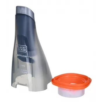 Nešiojamasis dulkių siurblys Black & Decker NVC220WBC-QW — be maišelio, 0.385 L, 7,2 V Li‑Jon, 12 min veikimo, 15,5 AW siurbimo galia