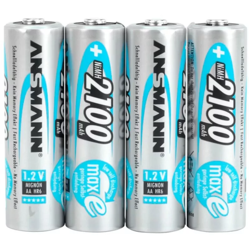 Ansmann maxE įkraunama NiMH baterija Mignon AA 2100 mAh 5035052 (4 vnt.)