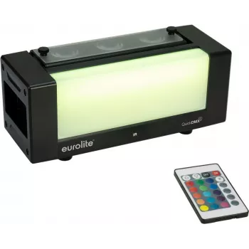 LED juosta EUROLITE AKKU Bar-3 Glow QCL Flex QuickDMX RGBW maitinama baterija