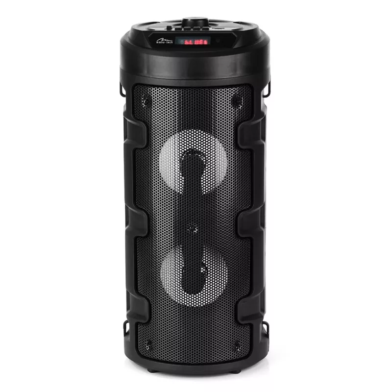 Media-tech Partybox Keg BT MT3165 - Kompaktiškas Bluetooth stereo garsiakalbis su FM radiju ir MP3 grotuvu
