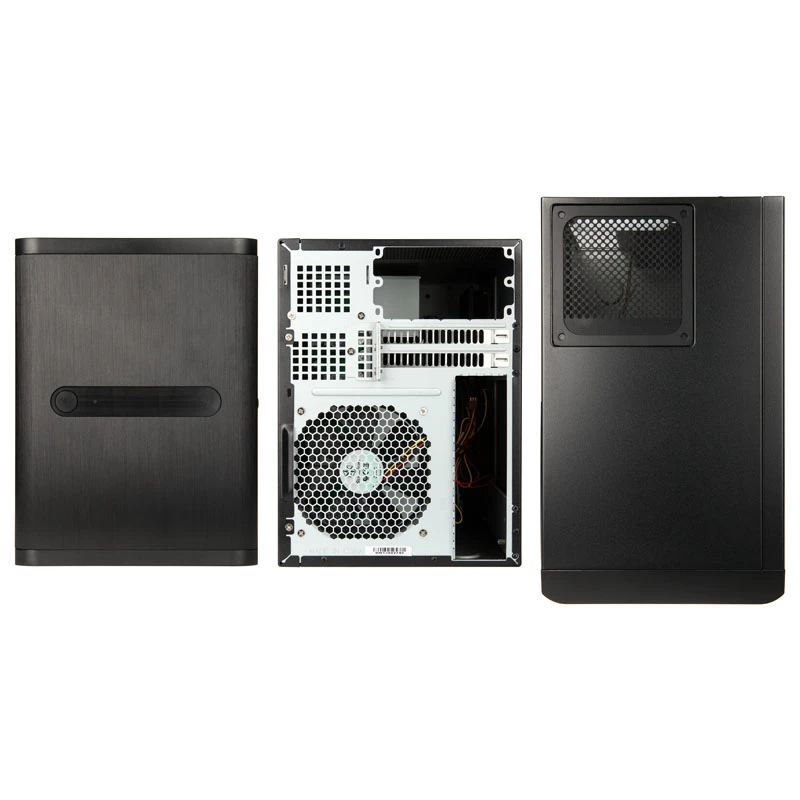 Kompiuterio korpusas SilverStone SST-DS380B Mini-ITX juodas