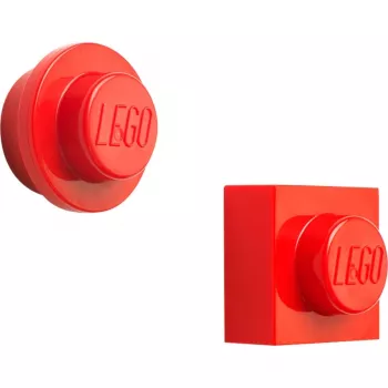 Magnetų rinkinys Room Copenhagen 40101730 (raudonas) – LEGO stiliaus dekoratyviniai magnetai