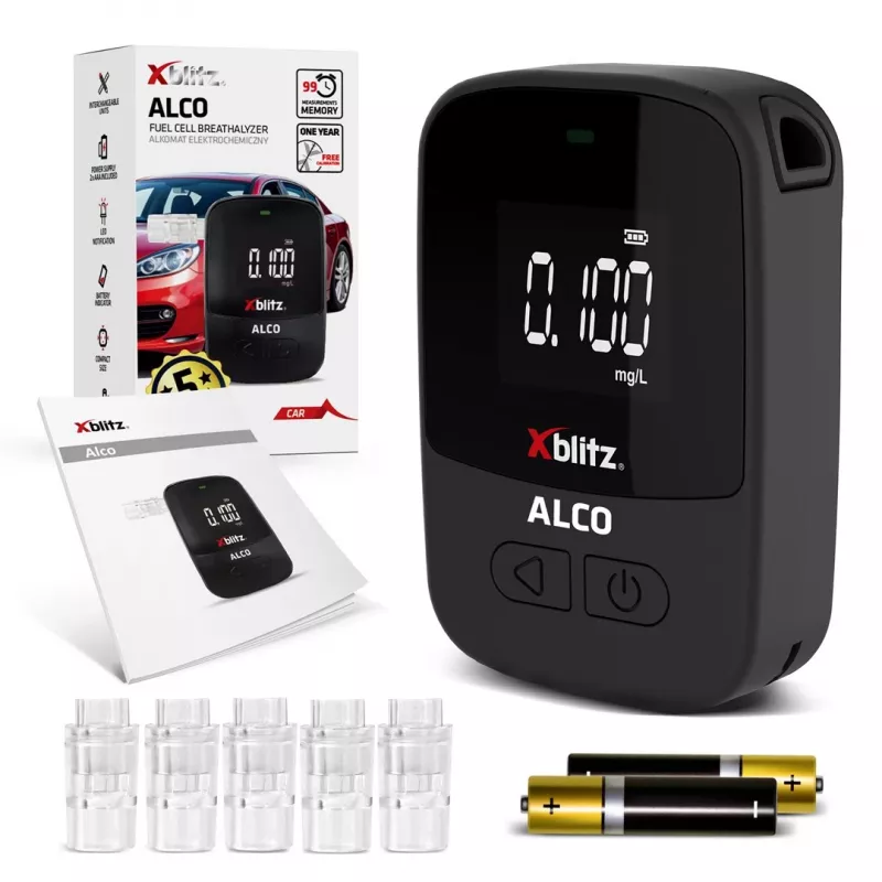 Xblitz ALCO elektrocheminis alkotesteris
