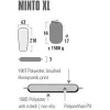 Kempingo kilimėlis Minto XL 41117, juodas