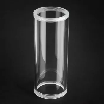 BitsPower Z-Tube 150 skaidrus vamzdelis Ø60 mm ilgis 150 mm aušinimo skysčio talpa 0,274 L