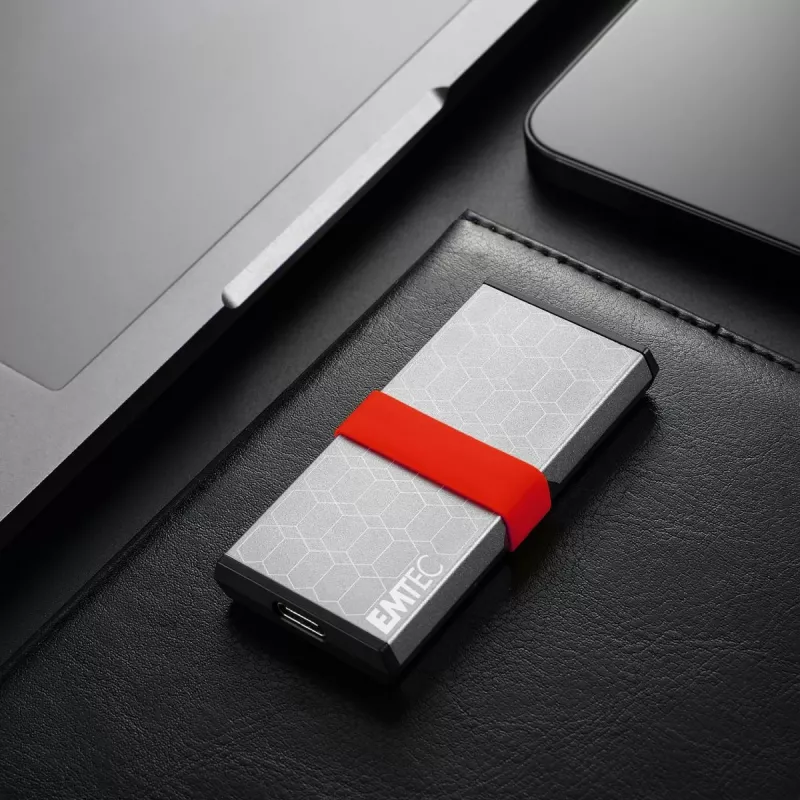 Emtec X205 Mini 1 TB USB-C USB 3.2 Gen 2x2 sidabrinis