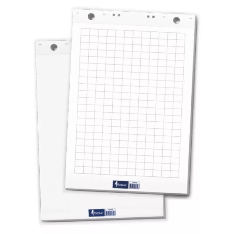 Bloknotas konferencijoms Forpus, 65x100 cm, 80 g, balta (50 lapų) 0715-001