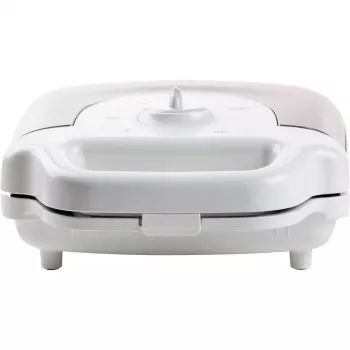 Vafelinė Domo DO9222W 2 vafliai 900 W Juoda Balta
