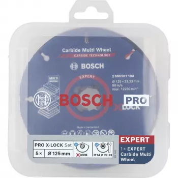 Bosch 2 608 619 374 pjovimo diskas kampiniam šlifuokliui 5 vnt.