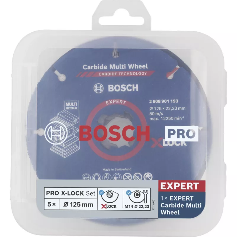 Bosch 2 608 619 374 pjovimo diskas kampiniam šlifuokliui 5 vnt.