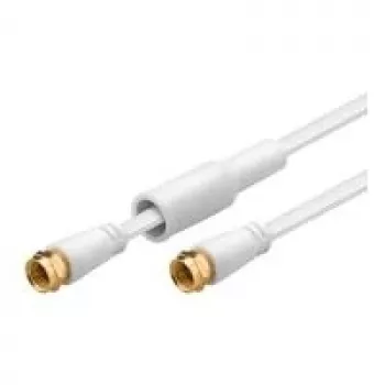 Wentronic 67296 Koaksialinis kabelis baltas