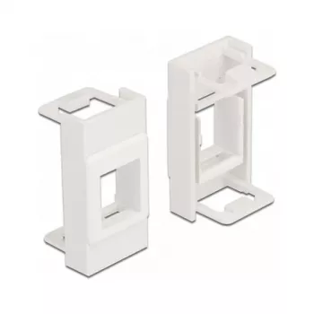 Keystone laikiklis DeLOCK Easy 45 modulis 22,5 x 45 mm baltas
