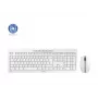CHERRY Stream Desktop belaidis klaviatūros ir pelės rinkinys, RF Wireless, QWERTZ, baltas