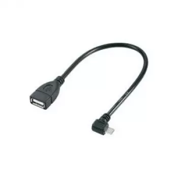 USB kabelis Renkforce Micro-USB Type B kampuotas — USB 2.0 OTG, 5V 0.5A