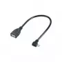 USB kabelis Renkforce Micro-USB Type B kampuotas — USB 2.0 OTG, 5V 0.5A