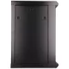 Sieninis spintos stovas Extralink 12U 600x450 juodas