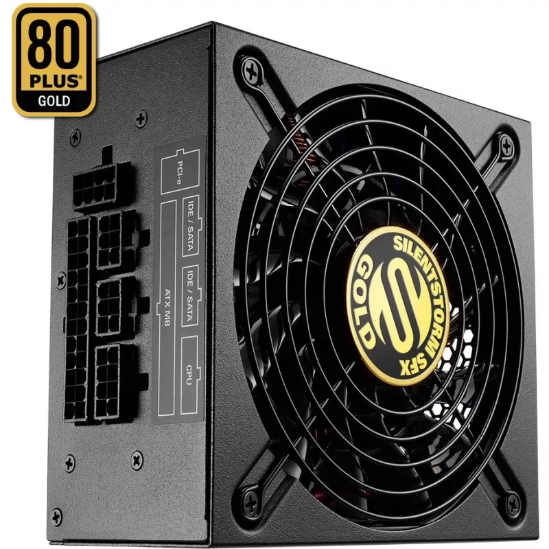 Sharkoon SilentStorm SFX 500 Gold - maitinimo blokas (vidinis) - 80 PLUS Gold - AC 100-240 V - 500 W