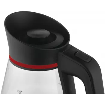 Elektrinis virdulys PRIME3 SEK51RD 1,5 L 2200 W Raudonas Skaidrus