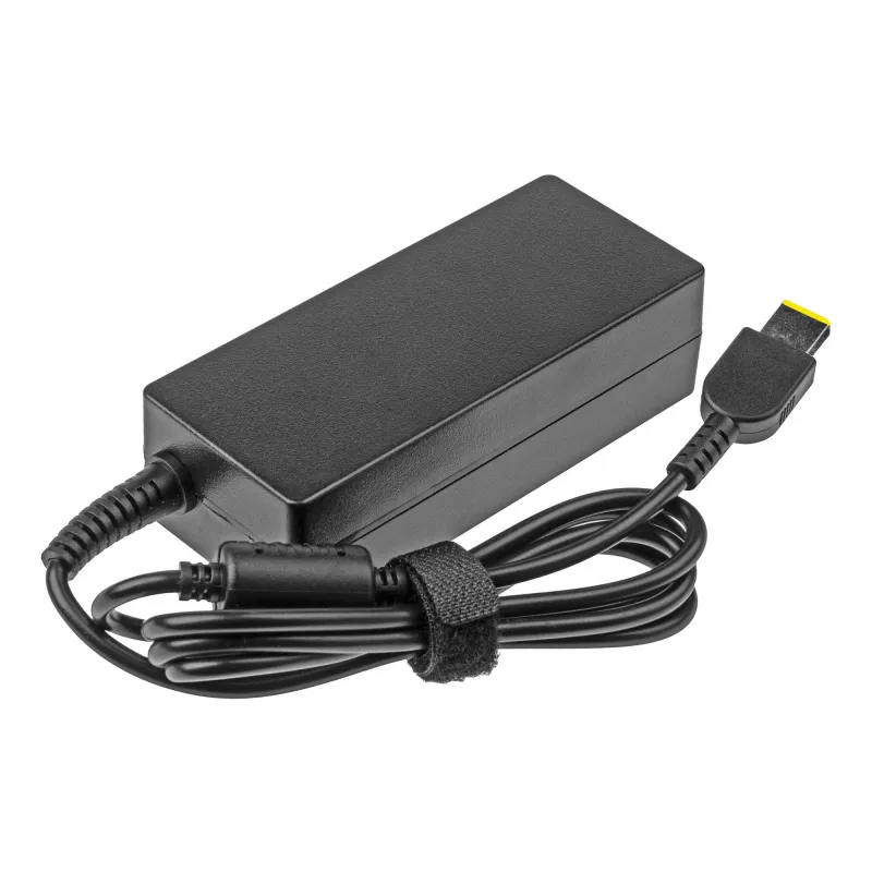 Maitinimo adapteris Green Cell AD38AP 65W, skirtas Lenovo nešiojamiesiems kompiuteriams, 20V 3,25A, 1,2 m laidas, juodas