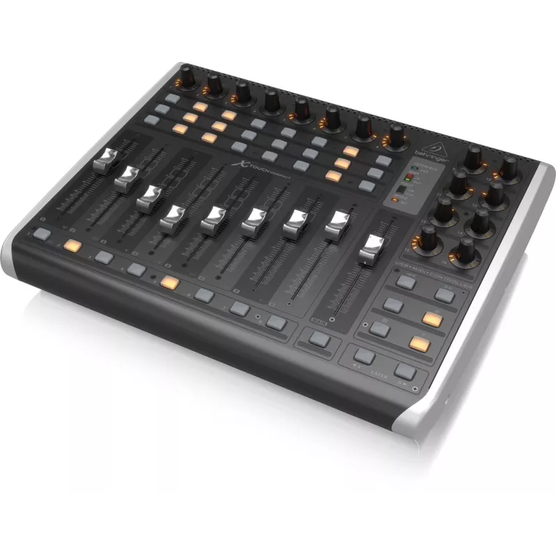 Behringer X-TOUCH COMPACT MIDI klaviatūra USB Juoda
