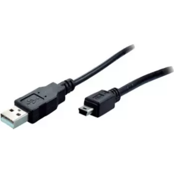 USB laidas ShiverPeaks BS77163 3 m USB 2.0 A–Mini-B juodas