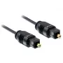 DeLOCK 82879 Toslink optinis garso kabelis 1 m juodas