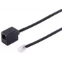 ISDN telefono prailginimo kabelis ShiverPeaks 70235-6/6 — modulinė RJ jungtis, 15 m