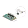 Vidinė lygiagrečioji sąsaja DeLOCK 95275 Mini PCI Express žalia