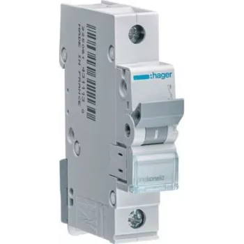 Automatinis jungiklis Hager MCN120 C charakteristika 1P 1 modulis (MCN120)