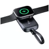 Usams CD245 2v1 indukcinis kroviklis Apple Watch su 1200mAh powerbanku ir USB-C laidu