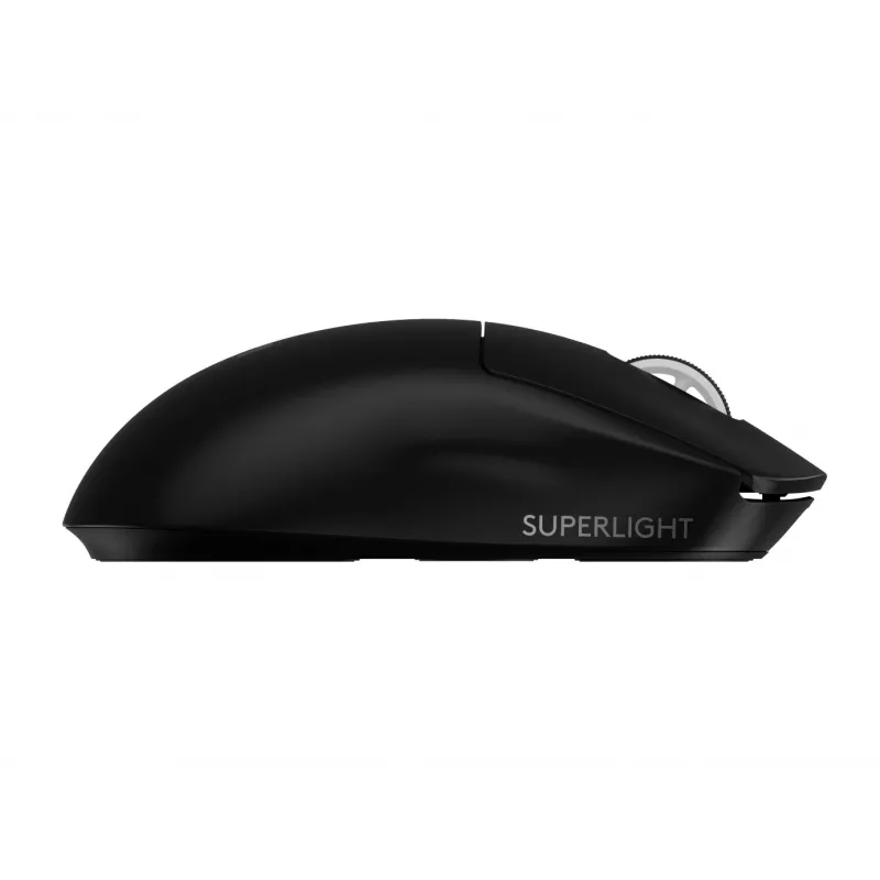 Logitech G PRO X SUPERLIGHT 2 - Maus - Gaming - optisch - 5 Tasten - kabellos - 2,4 GHz - USB Logitech LIGHTSPEED Empfänger - Schwarz (910-006631)