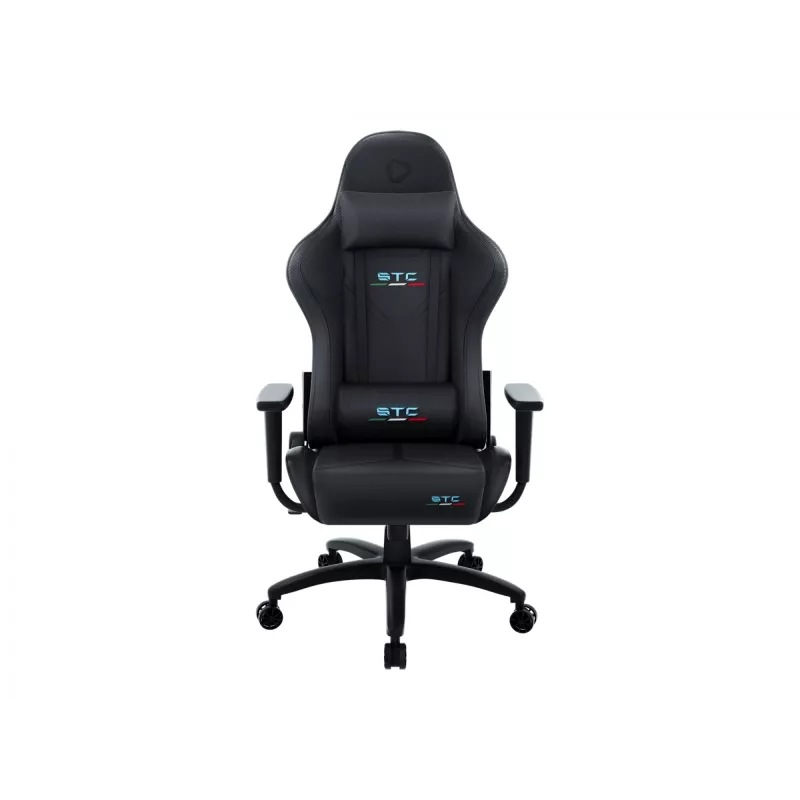 Žaidimų kėdė Onex STC Tribute Hardcore Black – ergonomiška PC/konsolės sėdynė su reguliuojamu aukščiu ir atlošimu